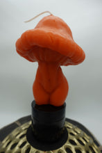 Load image into Gallery viewer, Mushroom Guide-ess Beeswax Candle