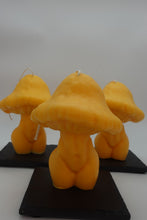 Load image into Gallery viewer, Mushroom Guide-ess Beeswax Candle