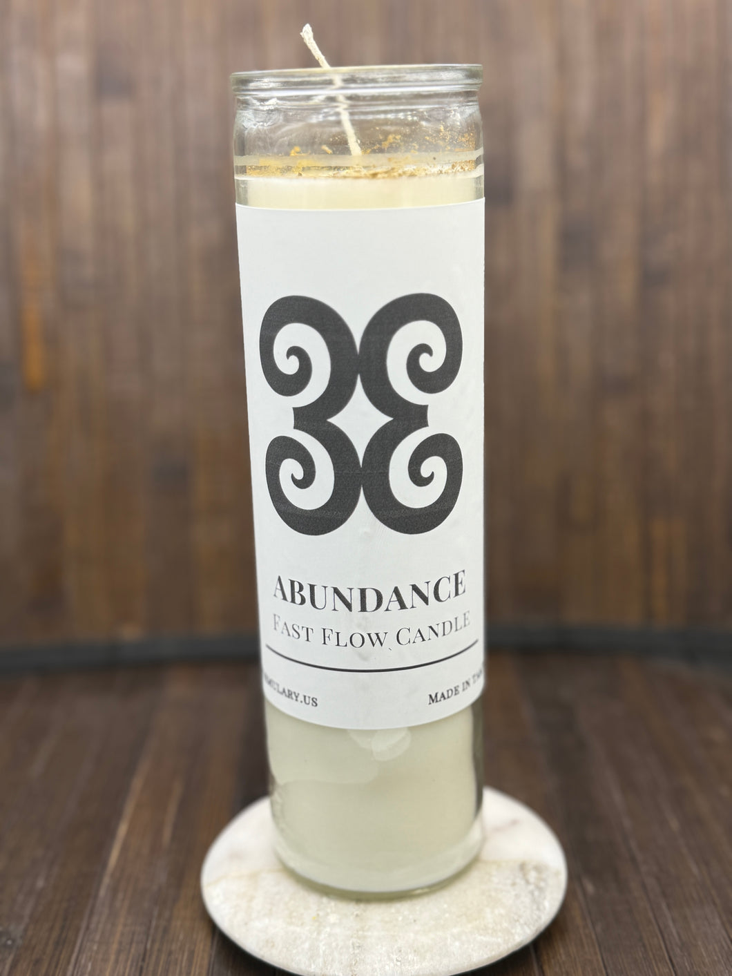 Fast Flow Abundance Candle - Ritual Blend for Movement, Clarity and Abundance